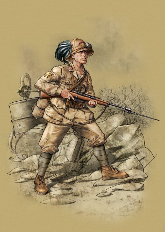 Берсальеры ww2