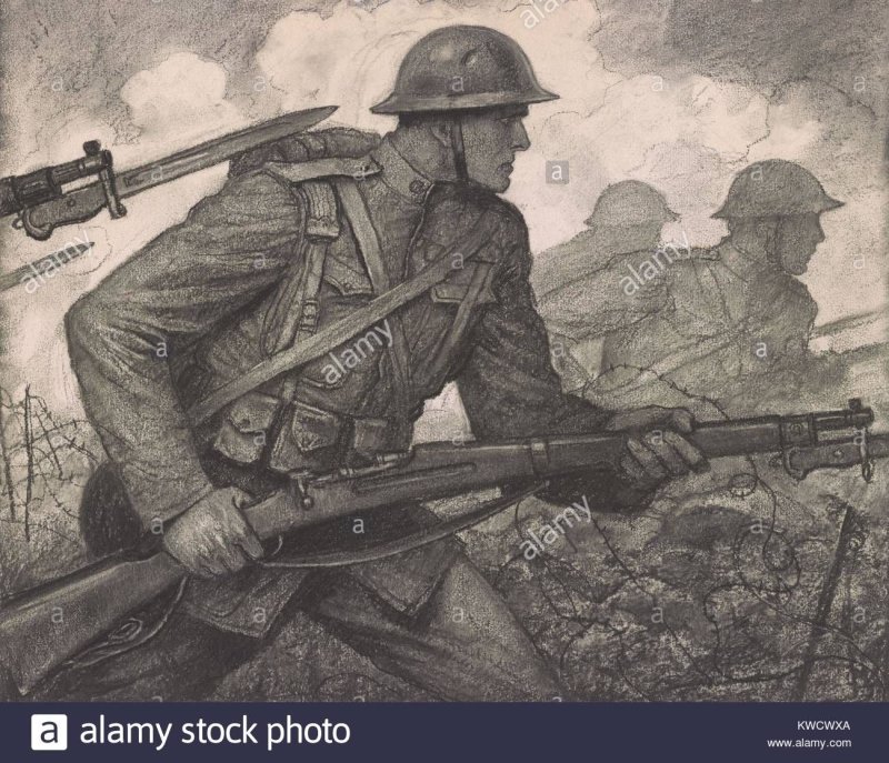 Военные рисунки