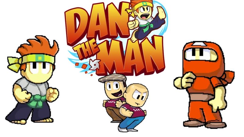 Dan the man персонажи