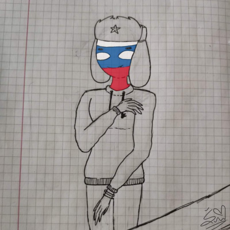 Кантрихуманс для рисования