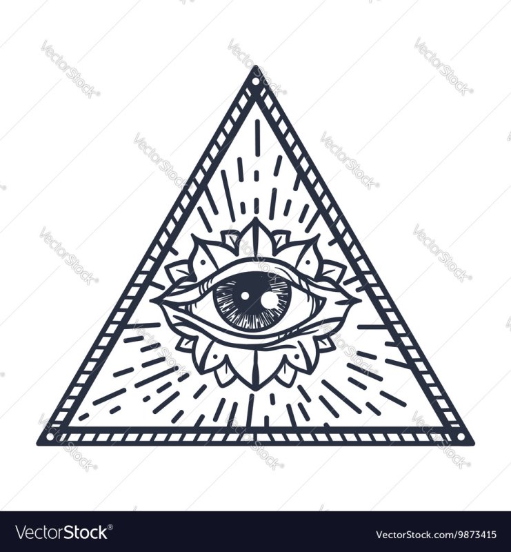 Масонские символы Лучезарная Дельта