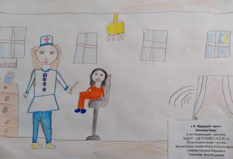 рисунки на тему профессии