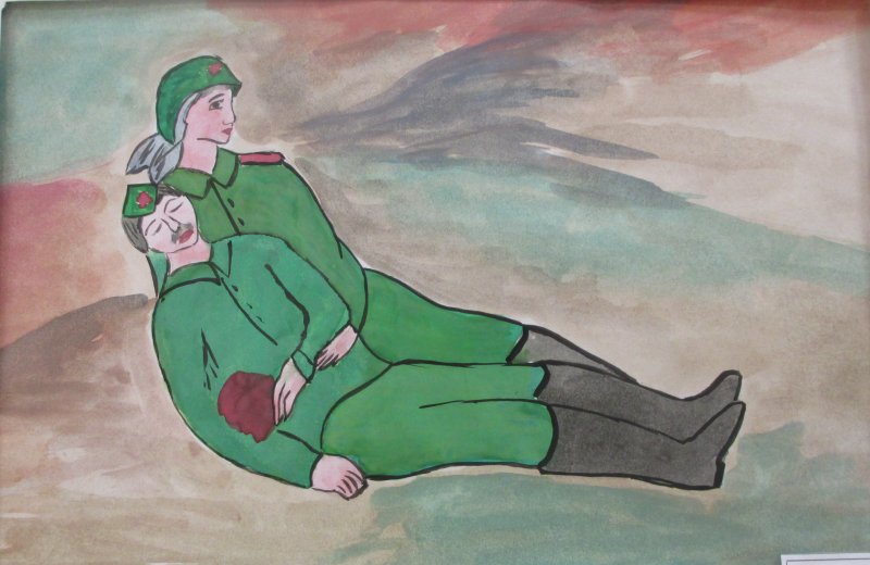 Рисунок на тему солдат