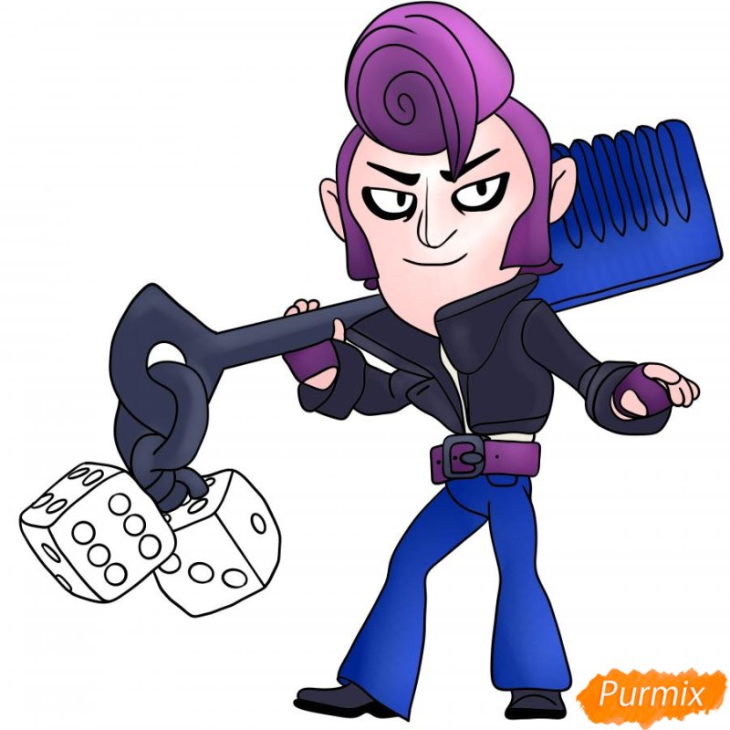 Мортис из Brawl Stars