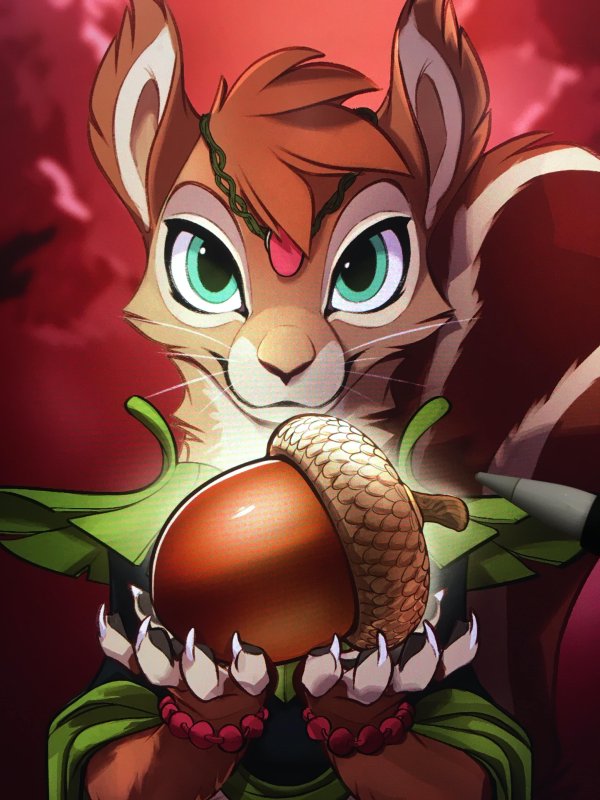 Фурри белка арт