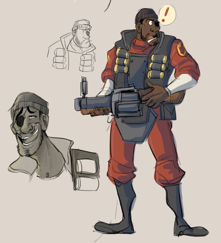Team Fortress 2 подрывник