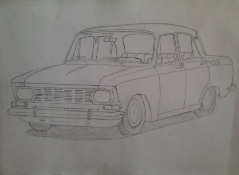 Рисунки Москвич 412 ИЖ