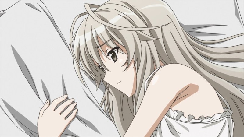 Аниме Yosuga no Sora поцелуй