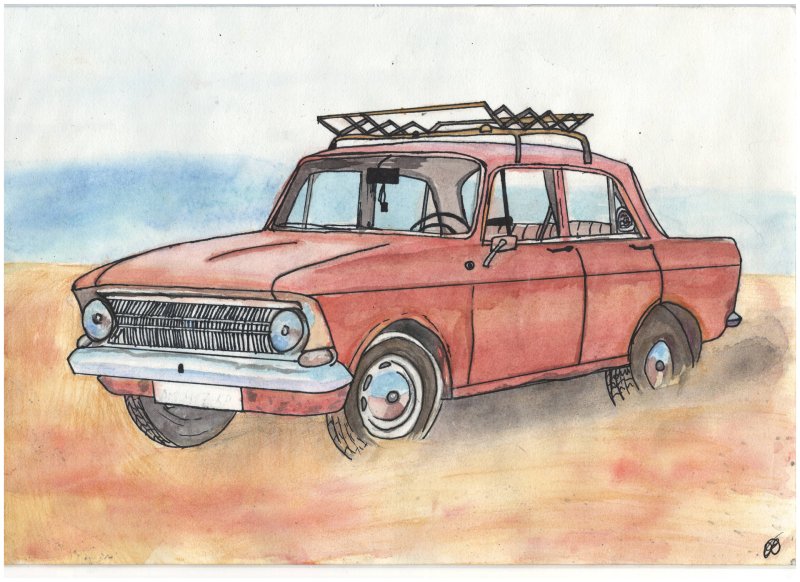Рисунки Москвич 412 ИЖ