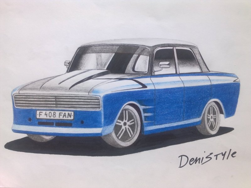 Рисунки Москвич 412 ИЖ