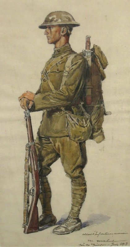 Солдат ww1 арт