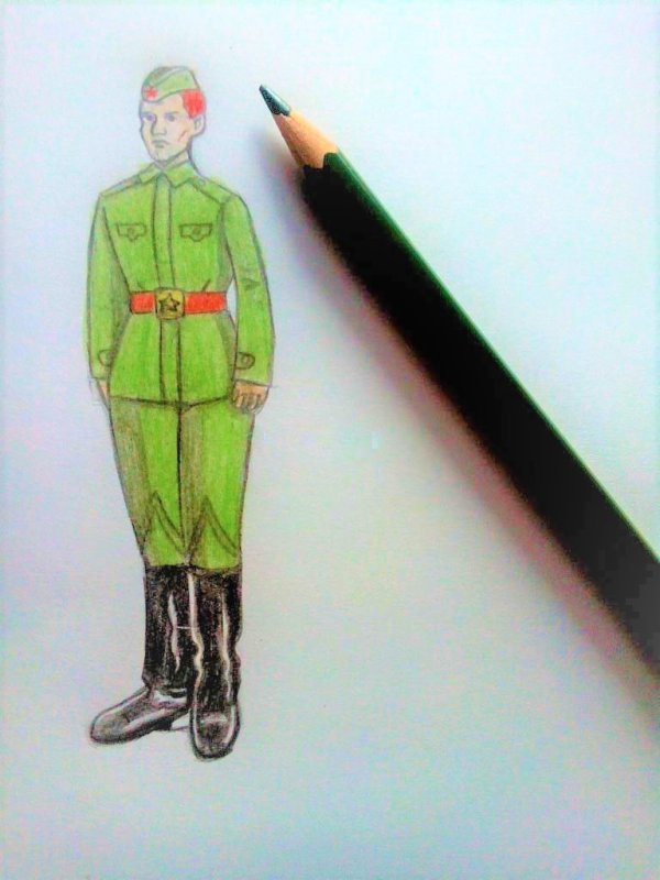 Военные рисунки