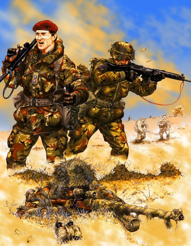 Униформа SAS Фолклендская война