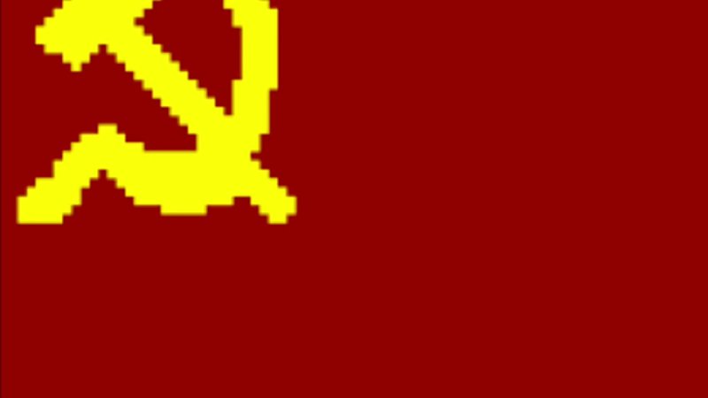 Флаг советского Союза в майнкрафт