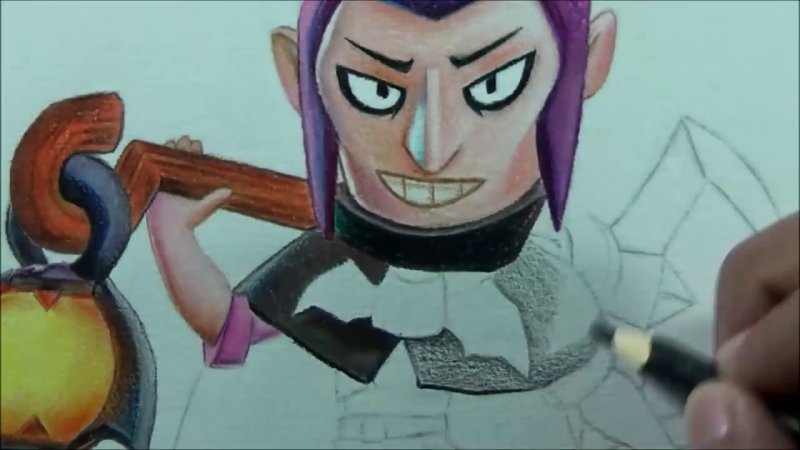 Коварный Мортис Brawl Stars