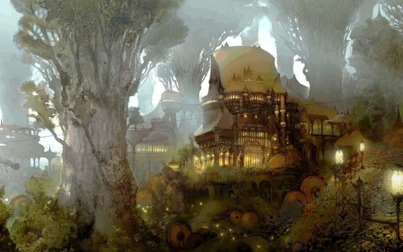 Final Fantasy XIV пейзажи