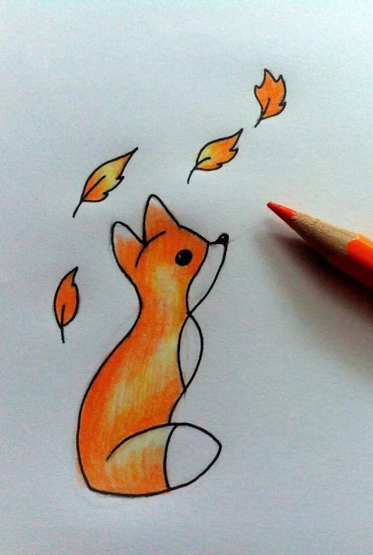 Рисунки лёгкие и красивые