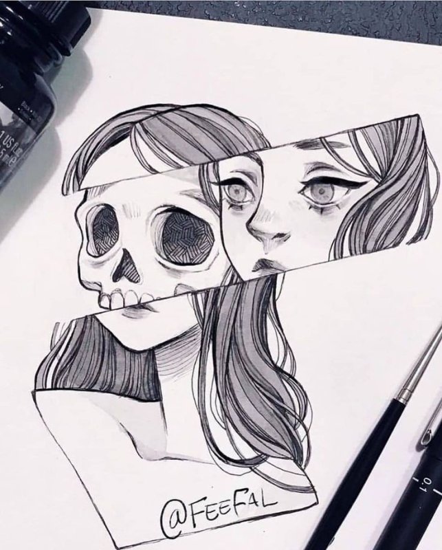 Классные рисунки для скетчбука карандашом