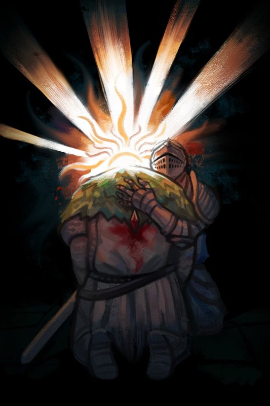 Dark Souls Солер арт