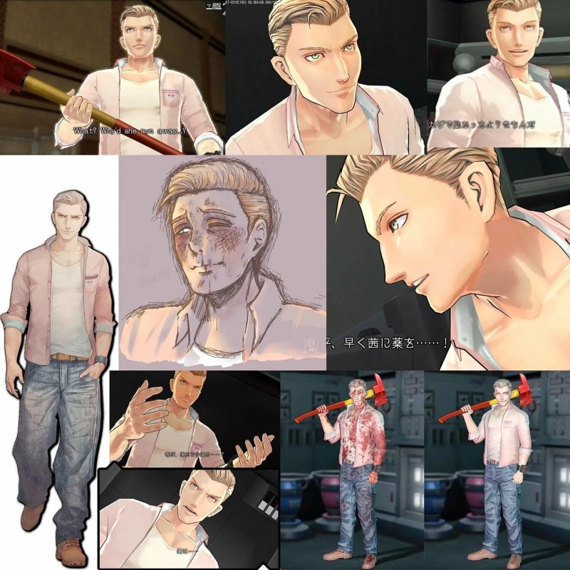 Zero Escape Zero time Dilemma арты