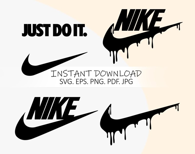 Nike надпись