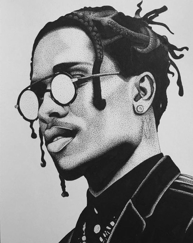 Asap rocky арт