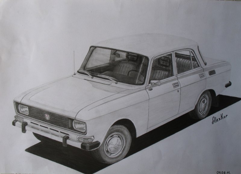 Москвич 2140 эскизы