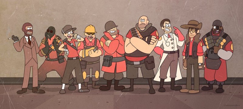 Team Fortress 2 кроссовер
