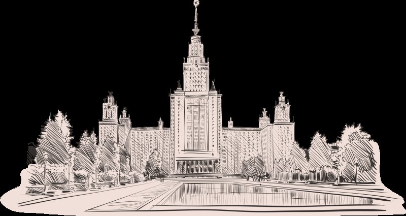 Архитектура Москвы карандашом