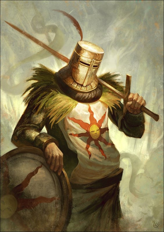 Солер из Асторы Dark Souls арт