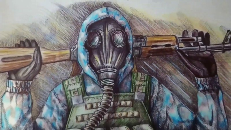 Сталкер чистое небо противогаз