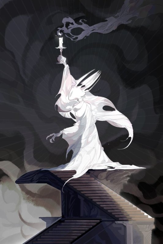 Hollow Knight pale King Art
