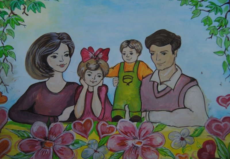 Рисунок мамы