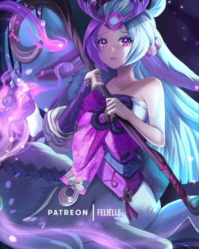 League of Legends Лилия арт