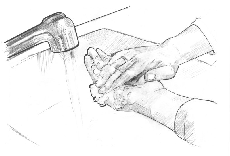 Рука рисунок