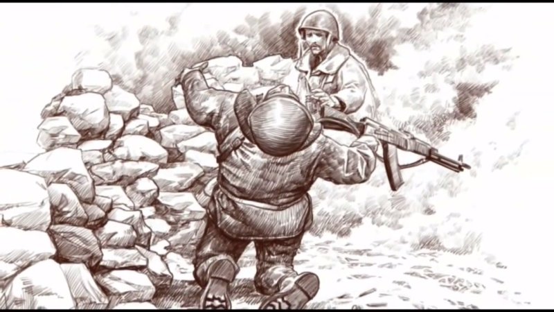 Война в Чечне рисунки