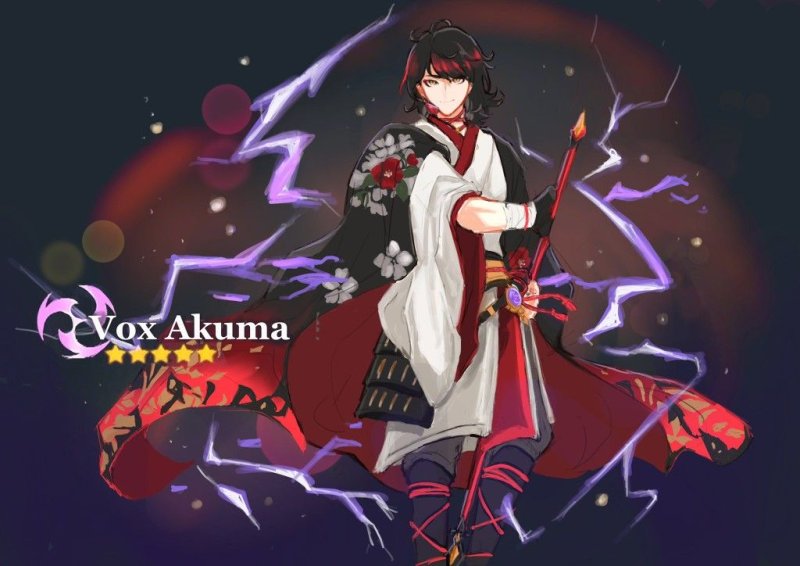 Vox Akuma real face