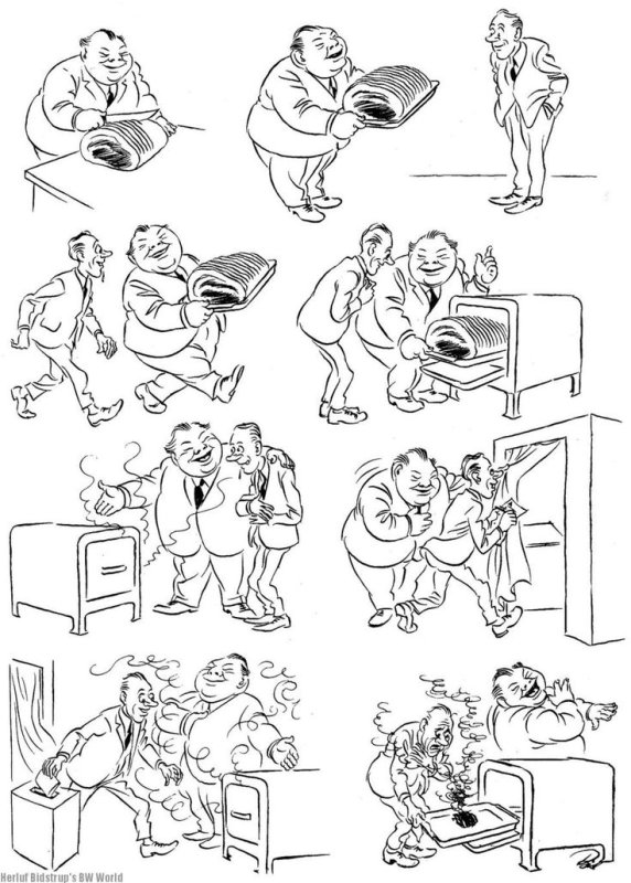 Комиксы Херлуфа Бидструпа