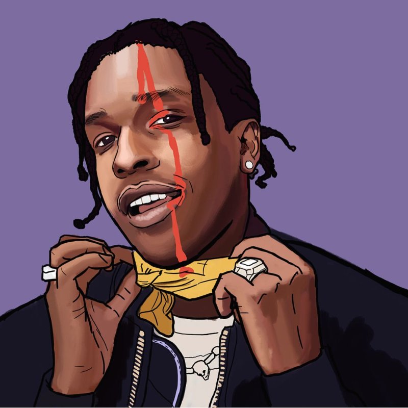 ASAP Rocky Art