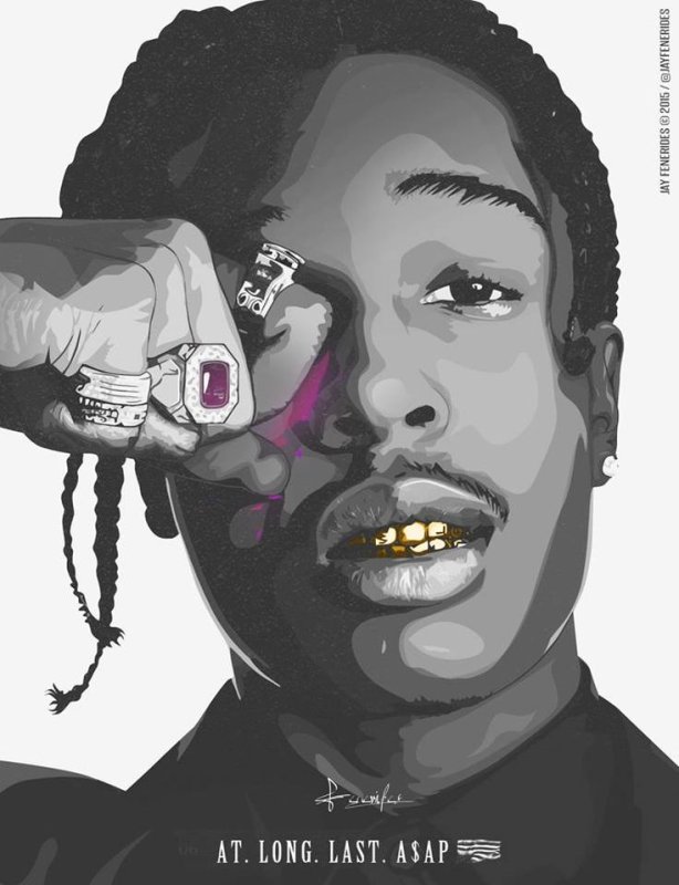 ASAP Rocky картина