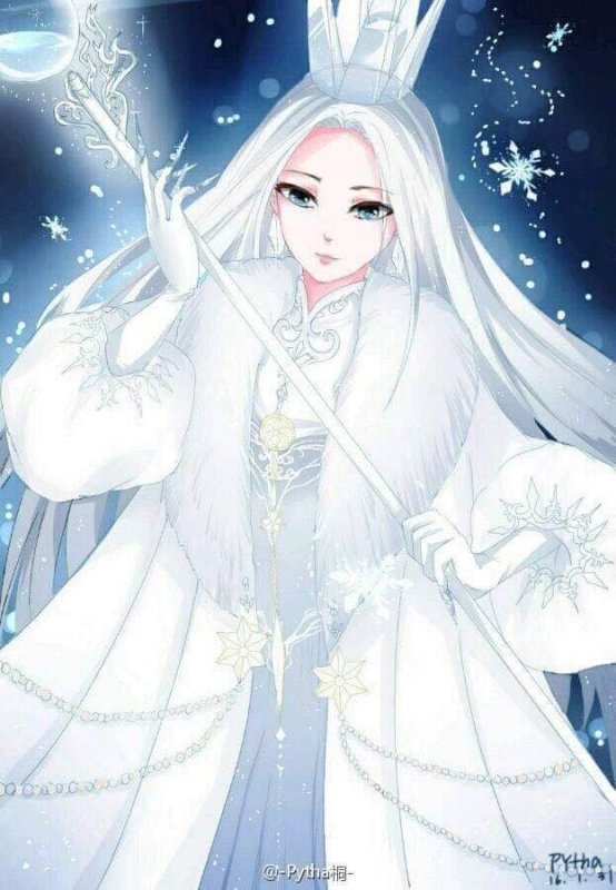 Снежная Королева и Кай аниме