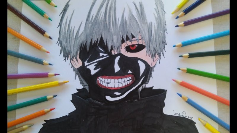 Канаки Кен рисунок