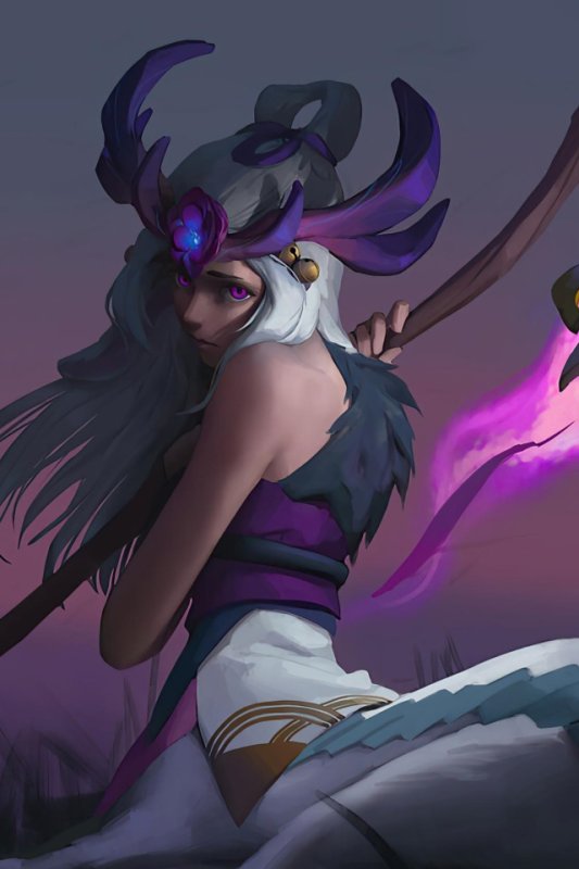 Лилия ЛОЛ арт