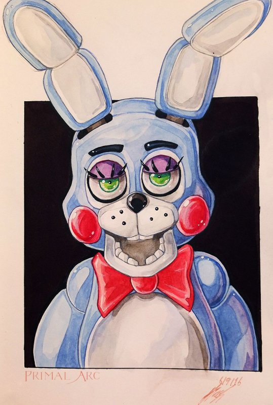 ФНАФ 2 той Бонни арт