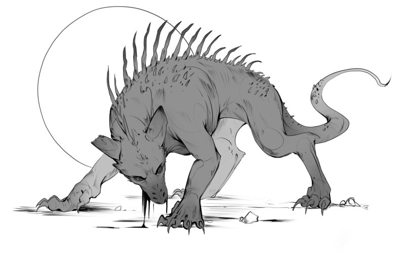 чупакабра рисунок