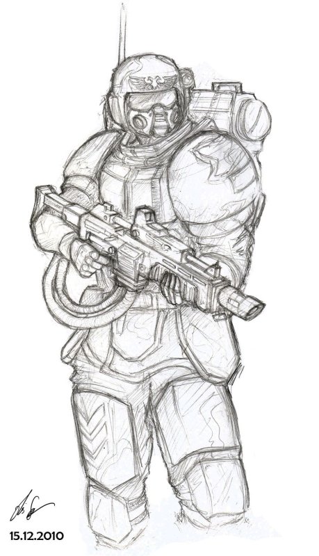 Warhammer 40k Касркин