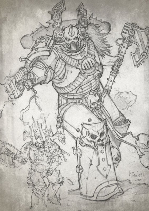 Warhammer 40000 Михаил Савье