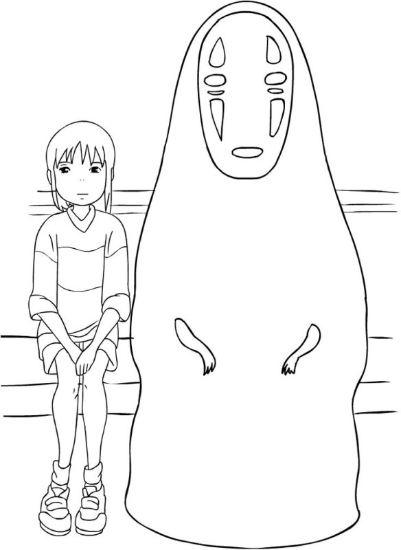 хаяо миядзаки безликий безликий