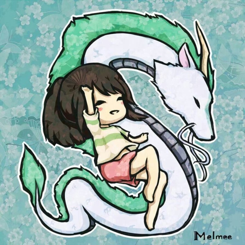 миядзаки унесенные призраками дракон