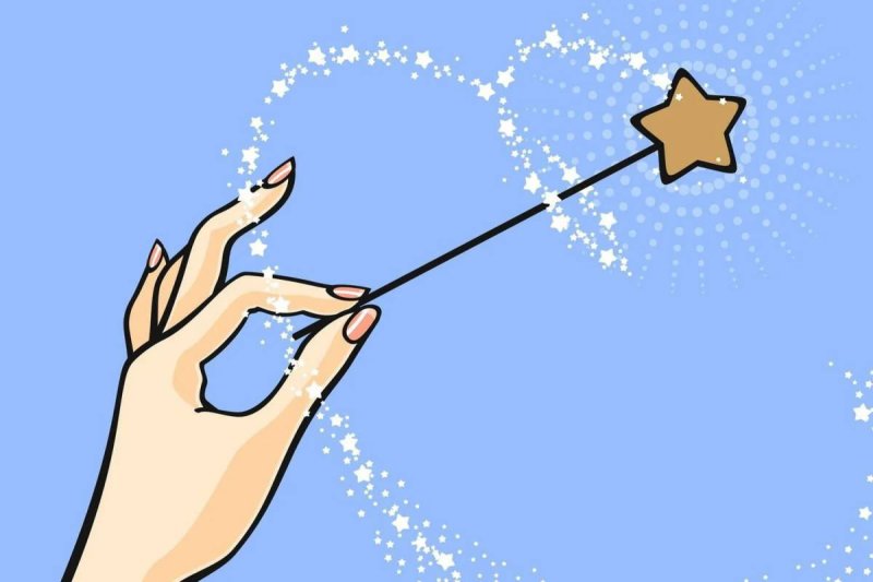 Волшебная палочка рисунок